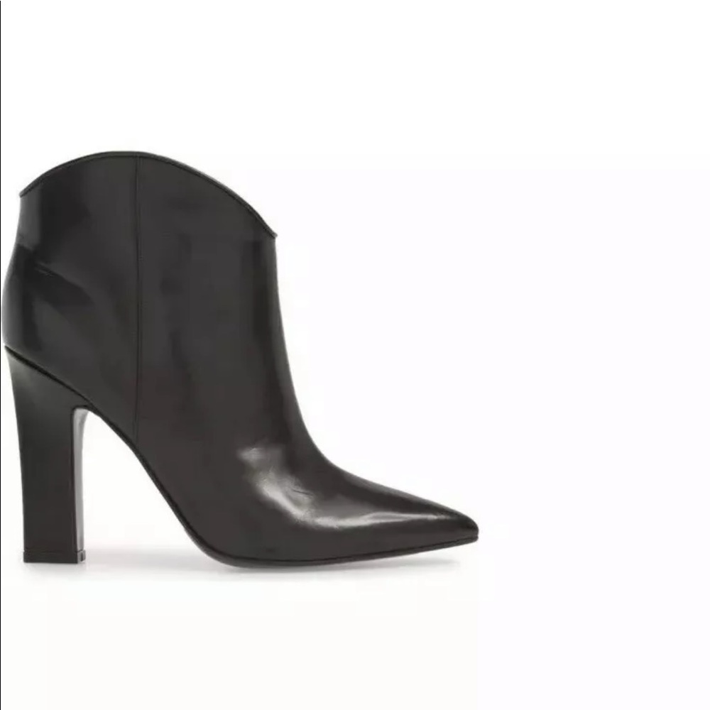 Marc Fisher Miggi black pointy toe bootie SOLD